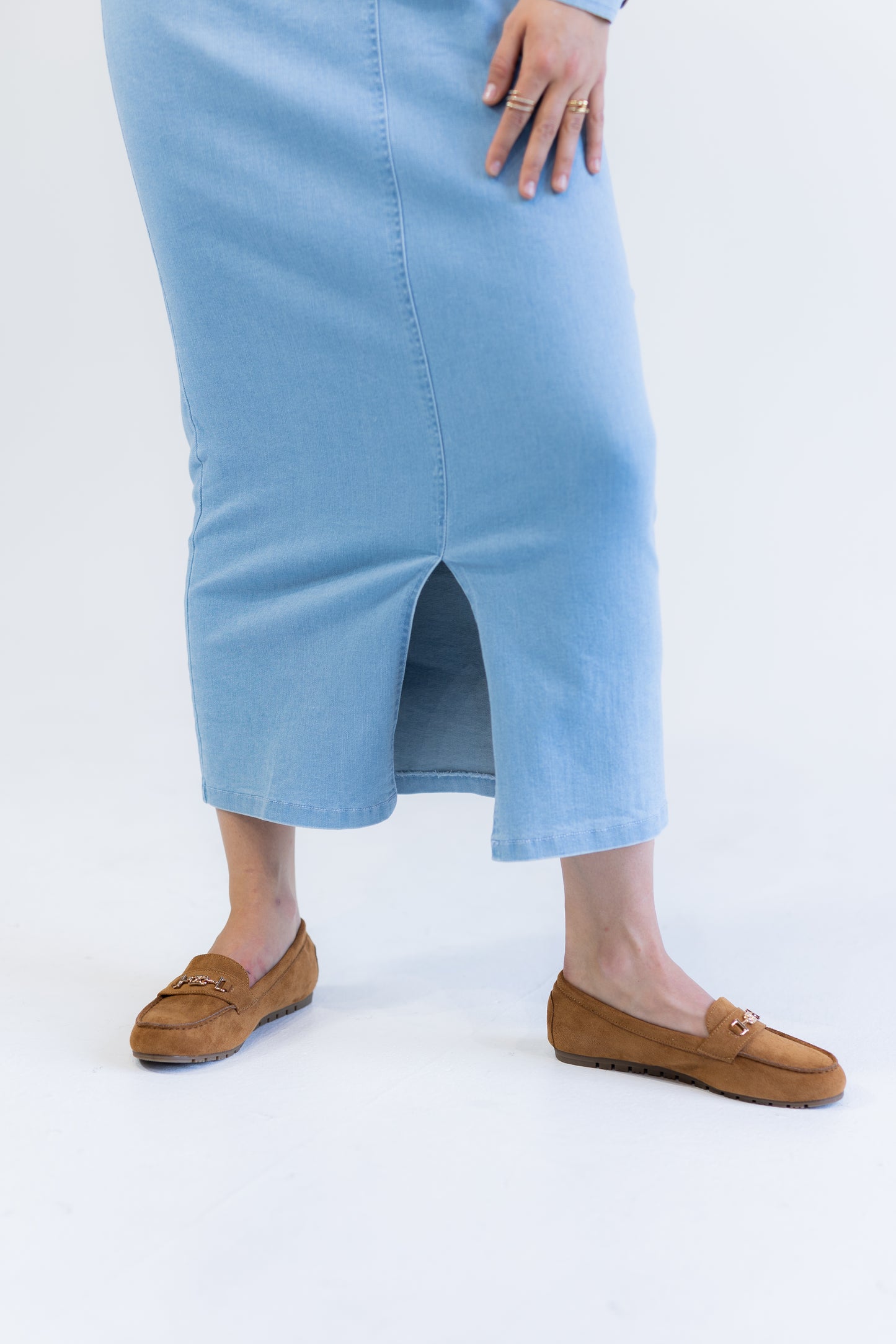 The Orchidea Dress - Denim