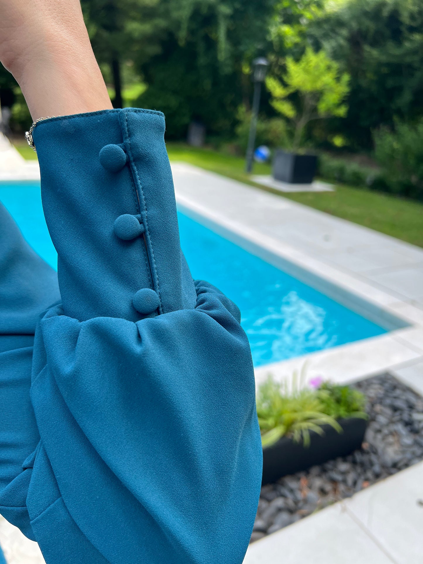 Magnolia Dress - Teal