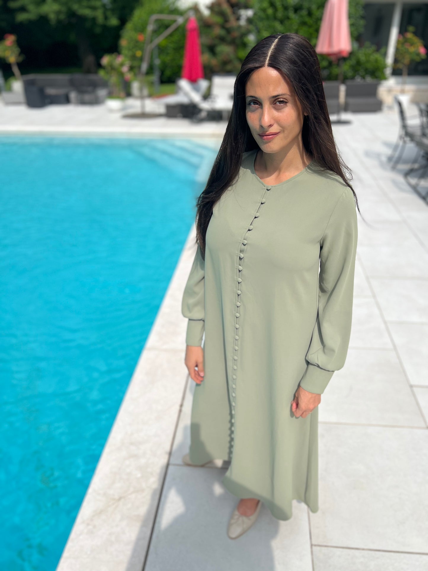 Magnolia Dress - Sage