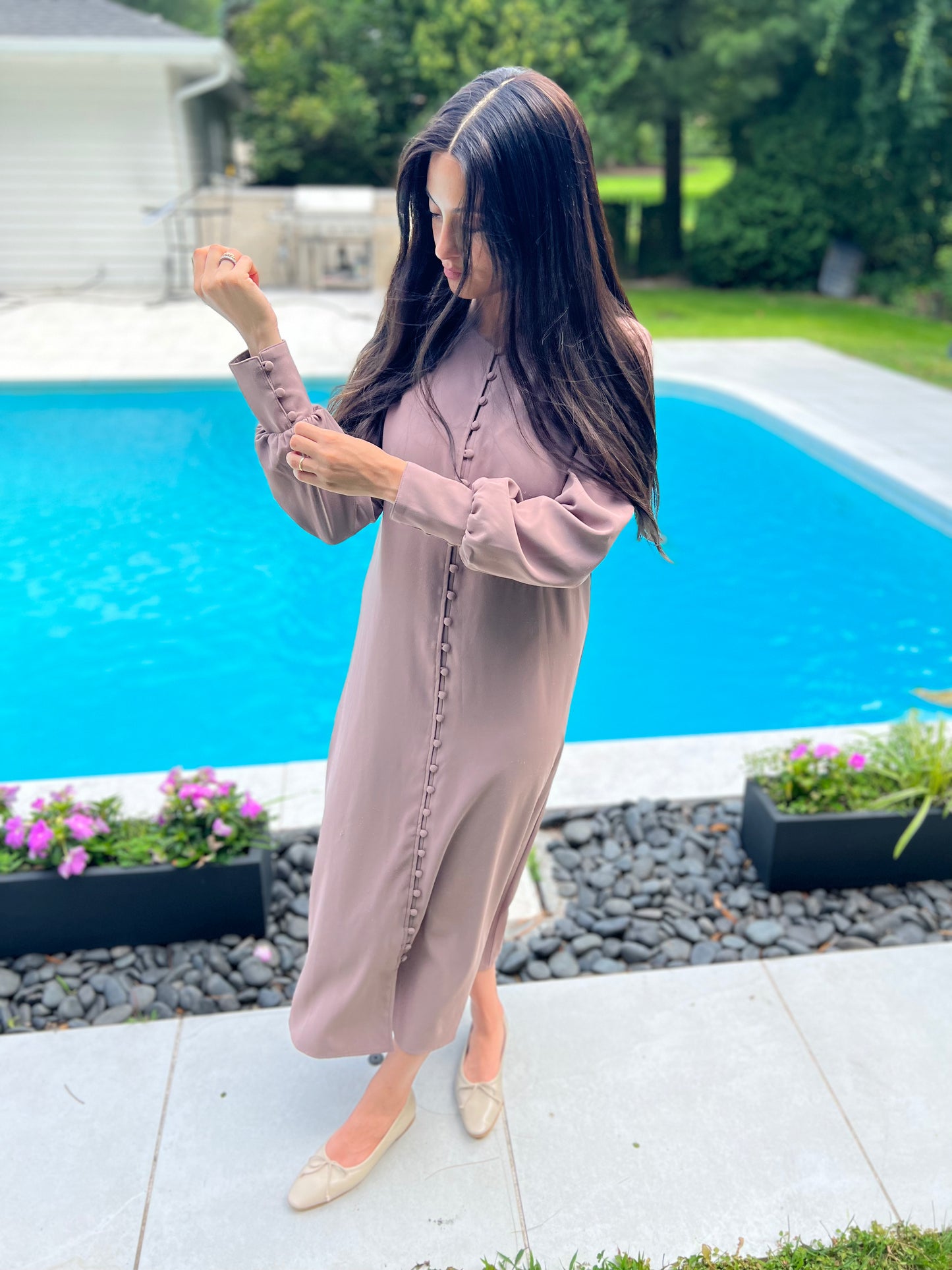 Magnolia Dress - Mauve