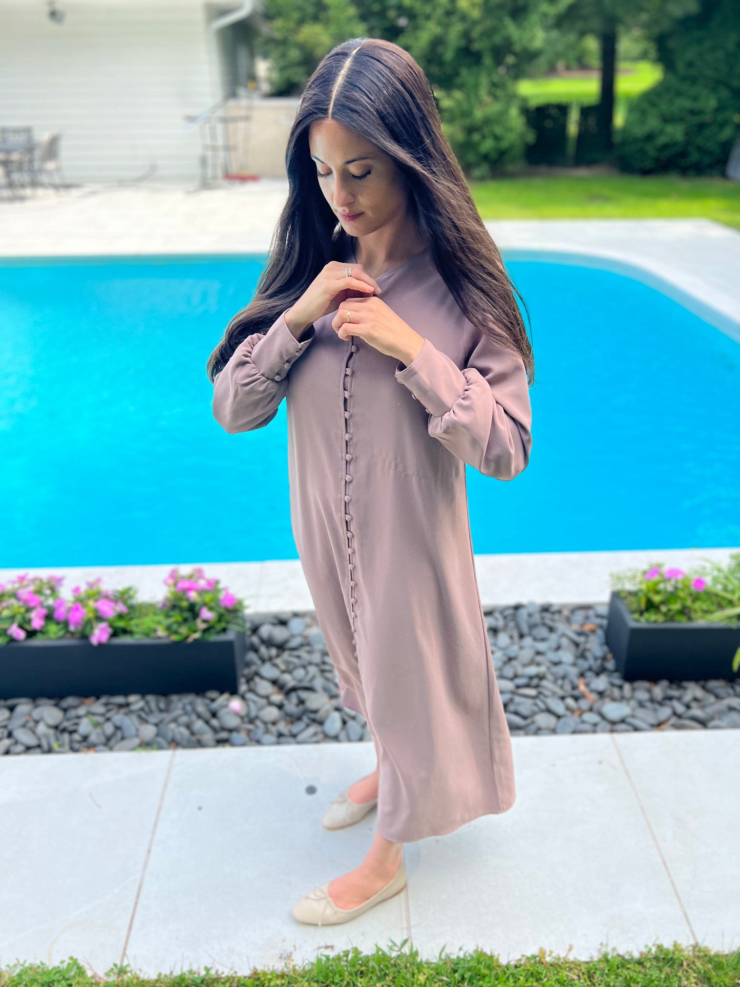 Magnolia Dress - Mauve