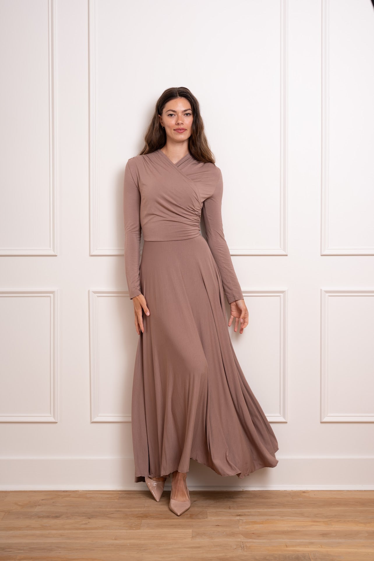Lilia Wrap Dress - 2 colors – Damigella